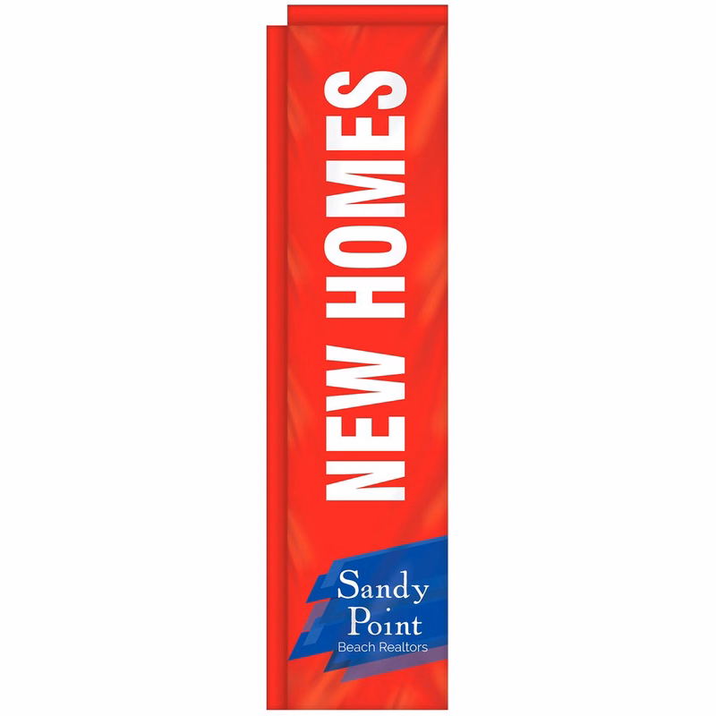 2' X 8' Single Reverse Windchaser Flag