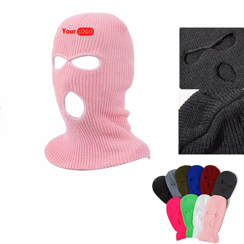 3-Hole Winter Ski Mask MOQ 10pcs