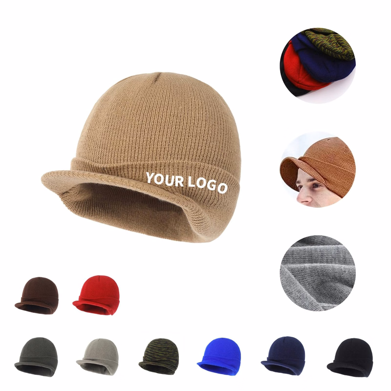 Knitted Baseball Cap