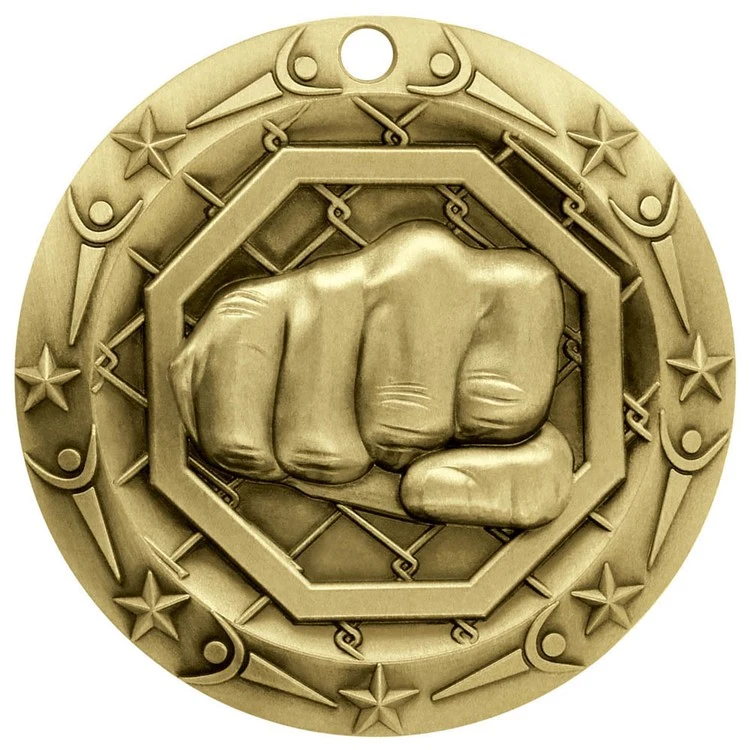 MMA World Class Medallion (3") 1