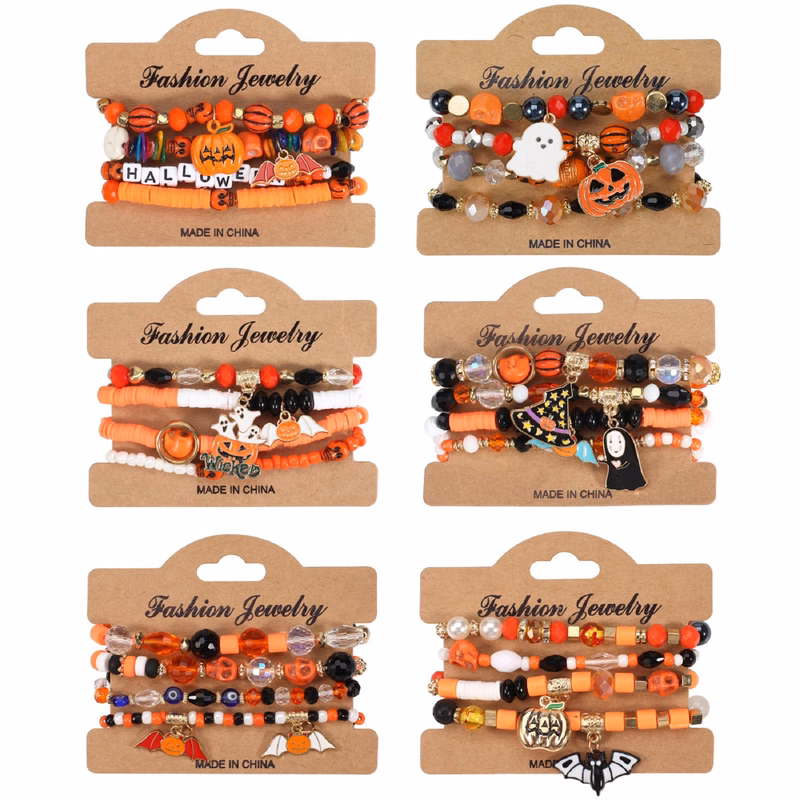 Bohemian Bracelets Stretch Multilayer Colorful Beads Bracelet With Charm Jewelry
