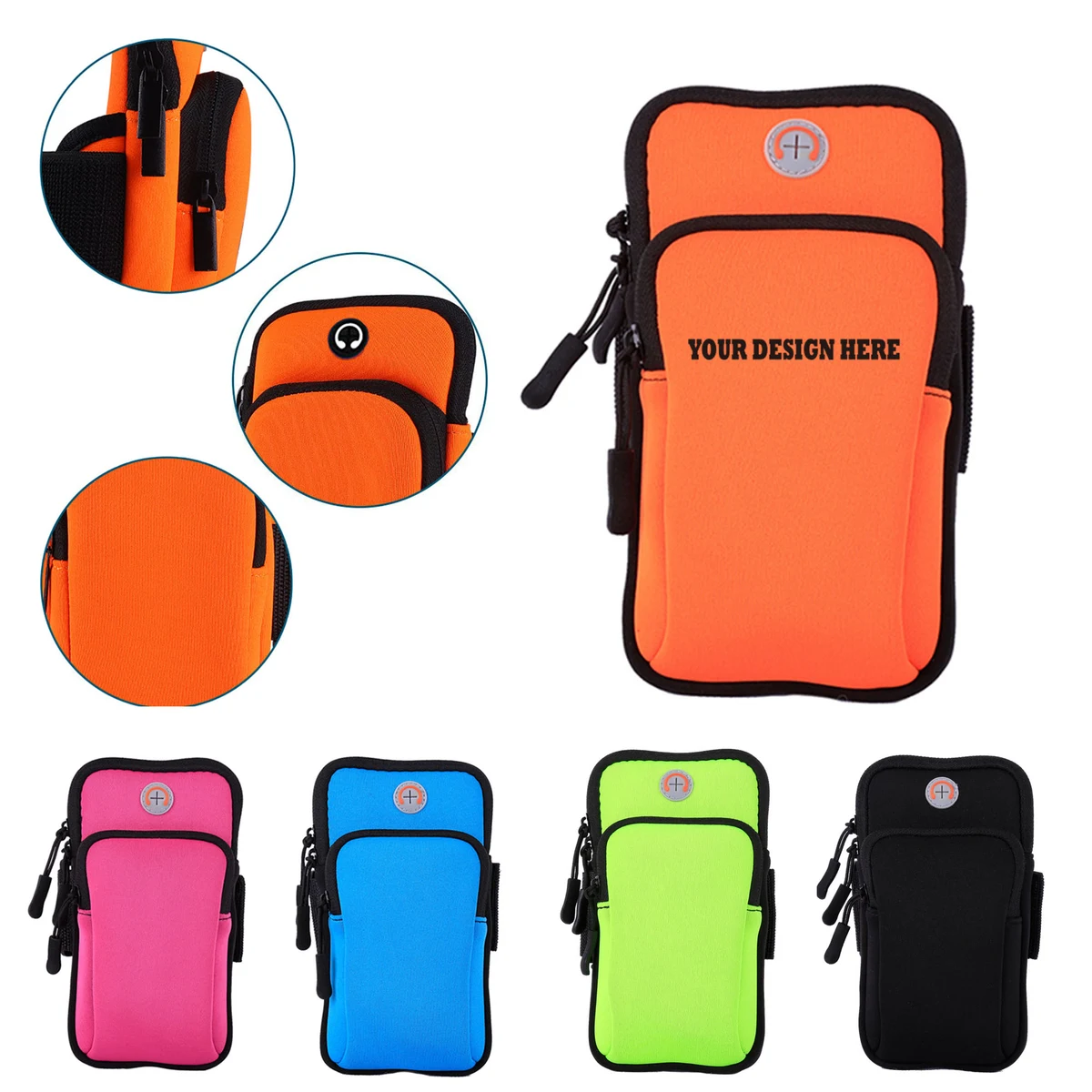 Outdoor Sport Arm Pouch Customizable Logo 1