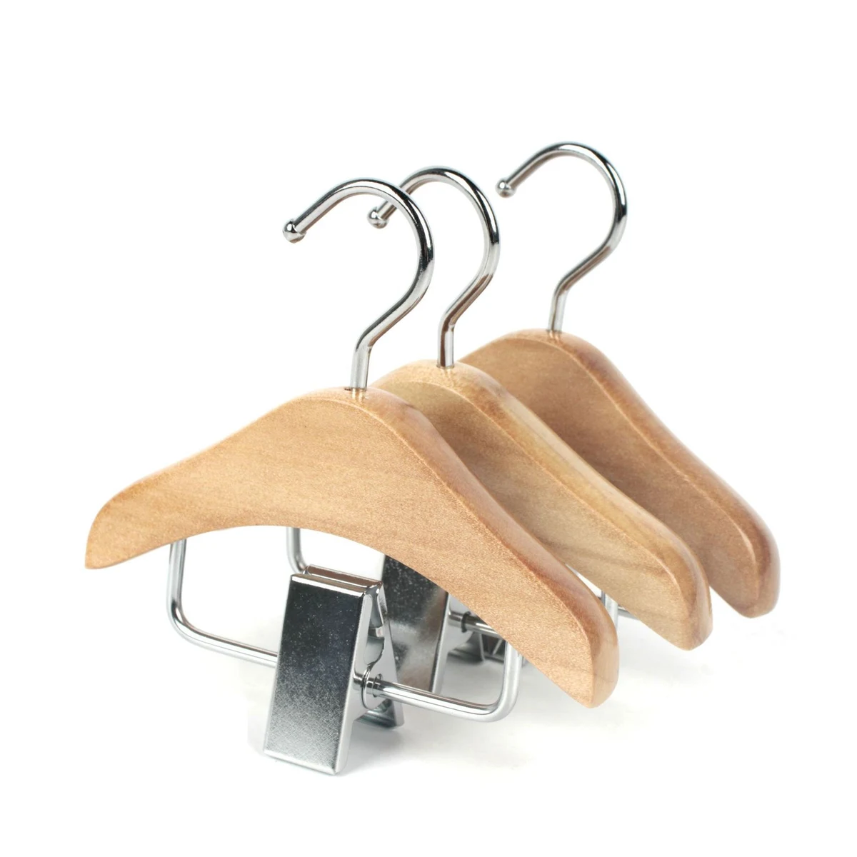 Mini Wooden Hangers and Clips 1