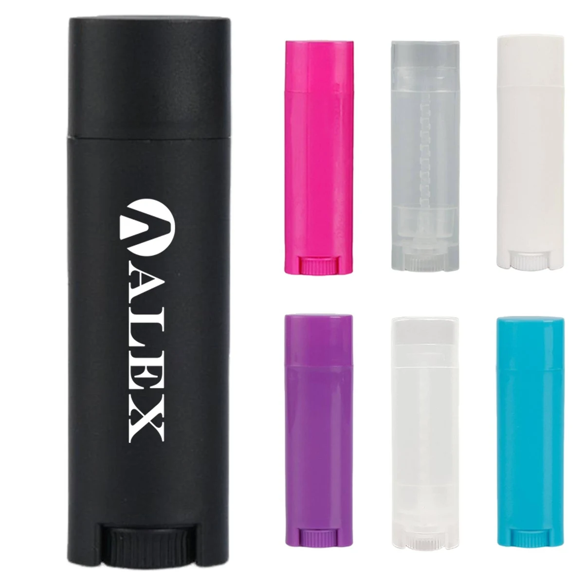 Oval Lip Balm Tubes Empty Plastic Lipstick Container 1