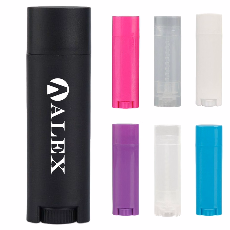 Oval Lip Balm Tubes Empty Plastic Lipstick Container
