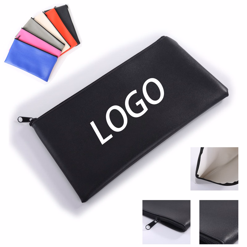 Zipped Bank Bag MOQ 50PCS