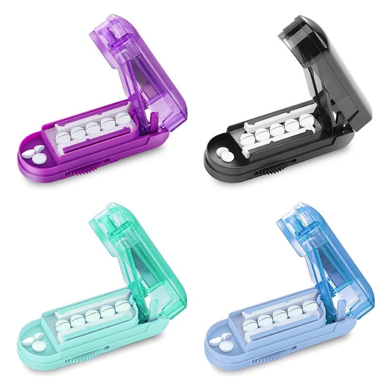 Portable Adjustable Multiple-Pill Splitter Cutter 1