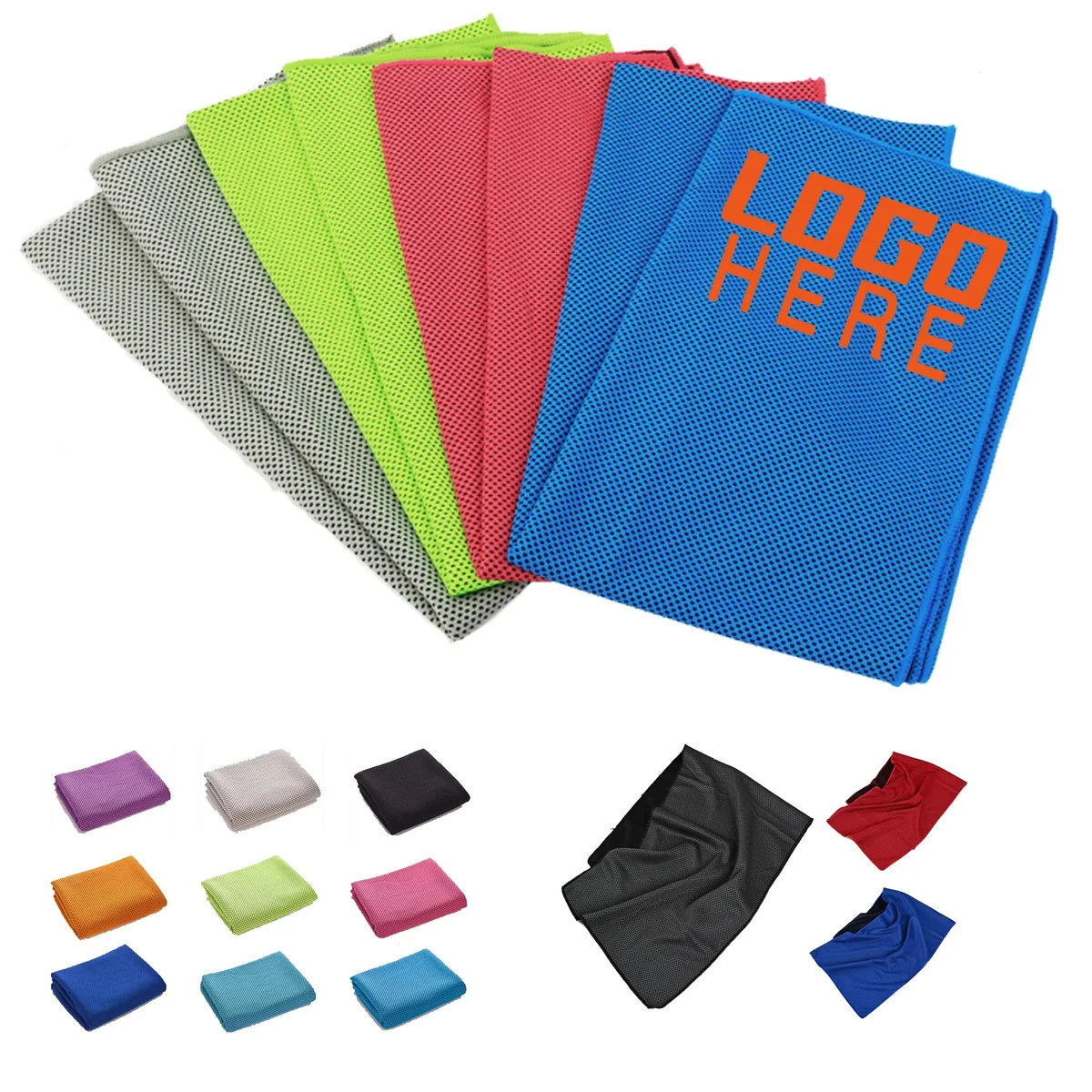 Sports Quick Dry Microfiber Cooling Towel MOQ50pcs 1