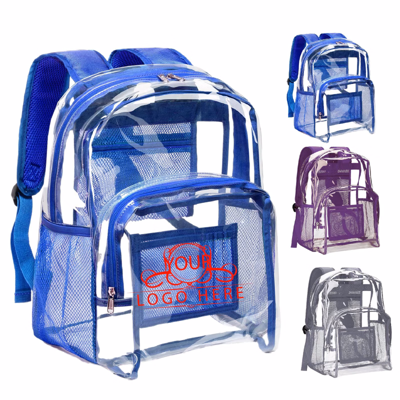 Clear PVC School Backpack
