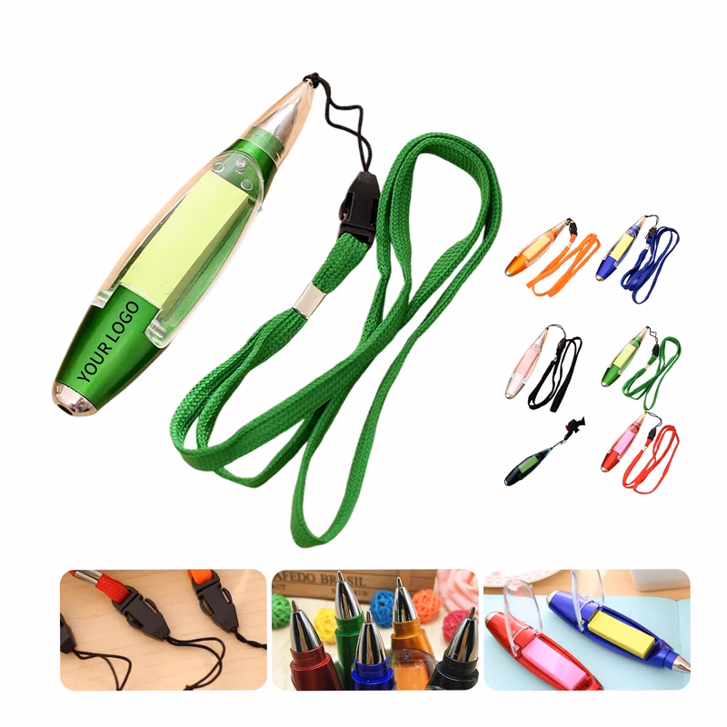 Multi-Functional Ballpoint Pen with LED Light