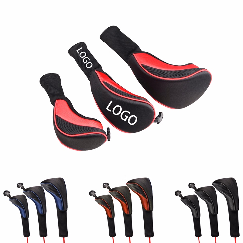 Golf Wood Headcover 3-Piece Set