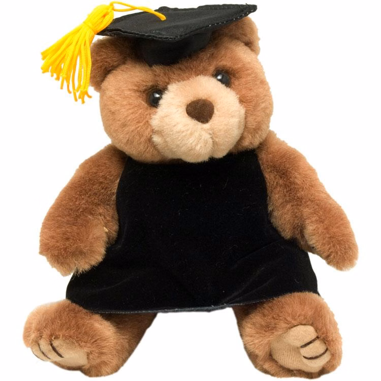 8" Graduation Bear