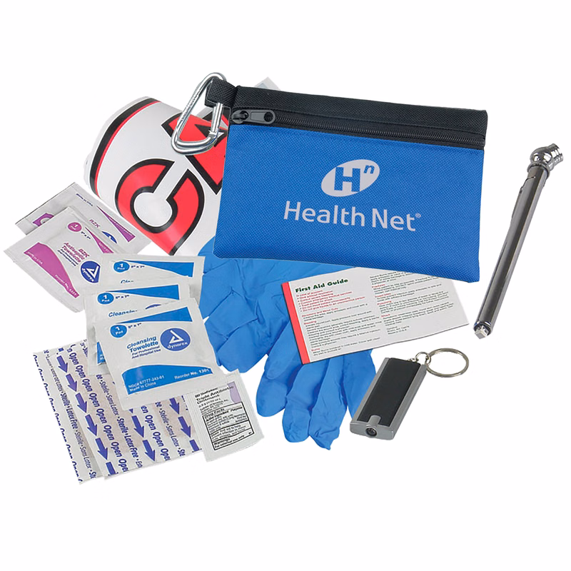 Auto Safety Zipper Tote Kit