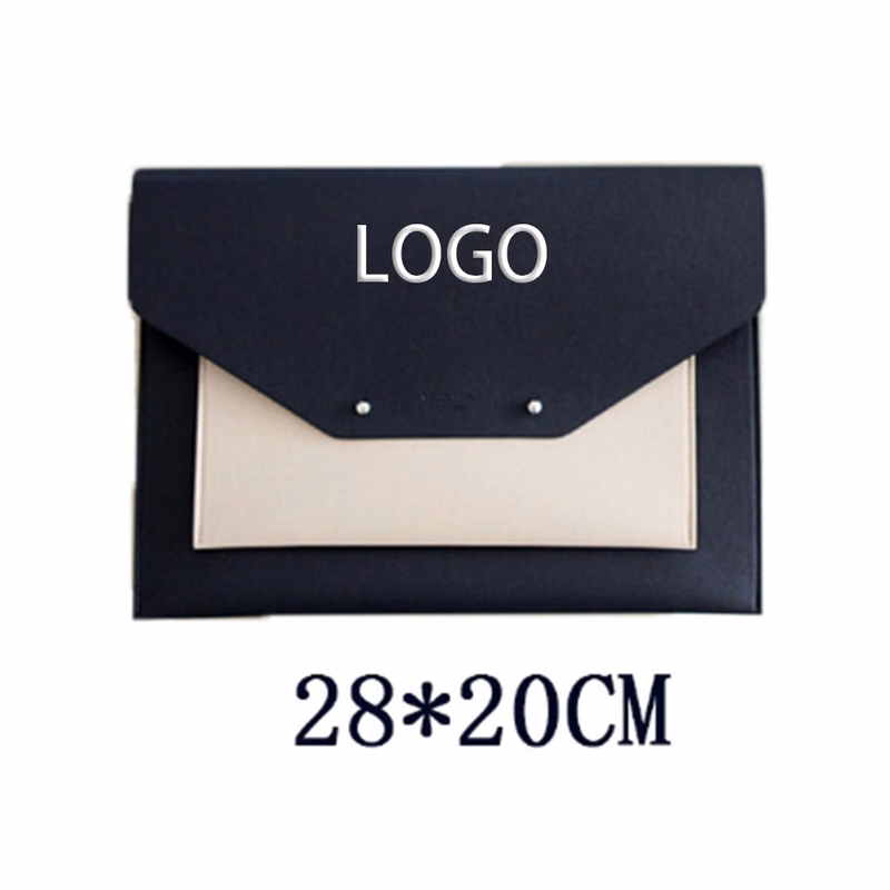 Waterproof Wear Resistant Leather Laptop Bag