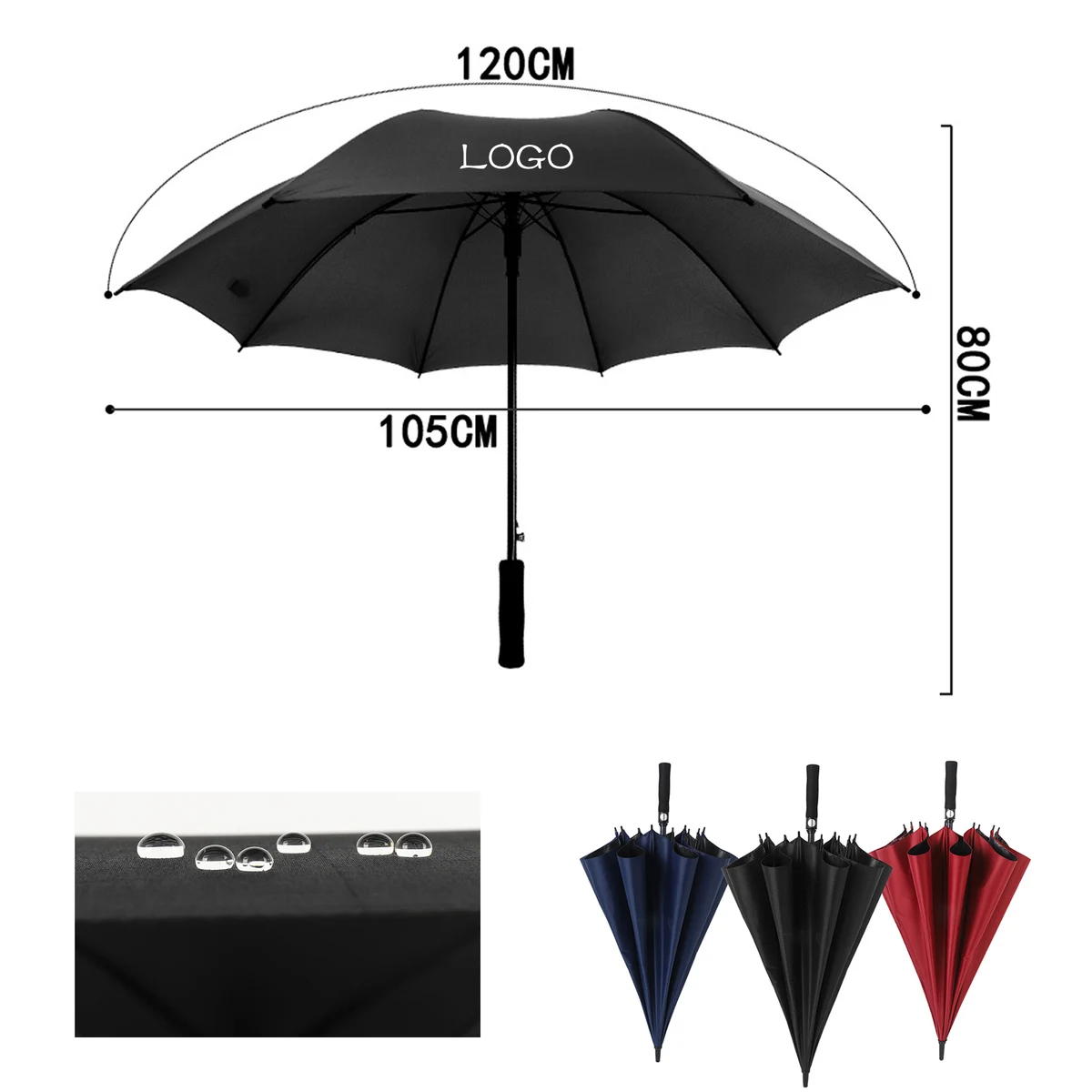 Large-Sized Golf Umbrella 1