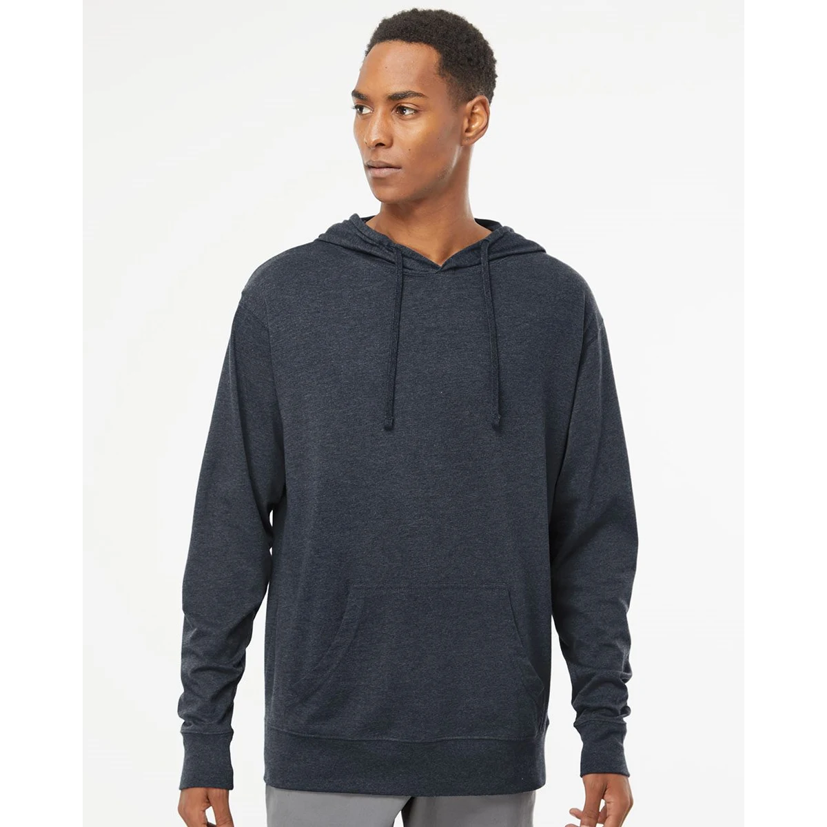 Unisex Lightweight Hooded Pullover T-Shirt - SS150J 1