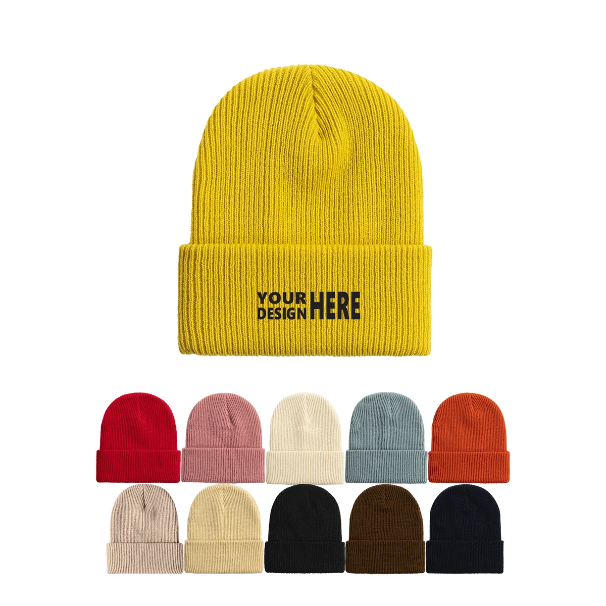 Synthetic Fiber Knitted Cold Cap 1