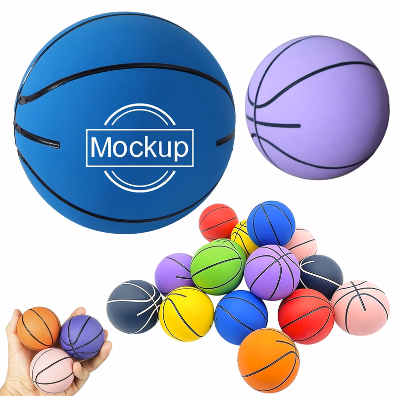 Bounce Rubber Mini Basketball Toy