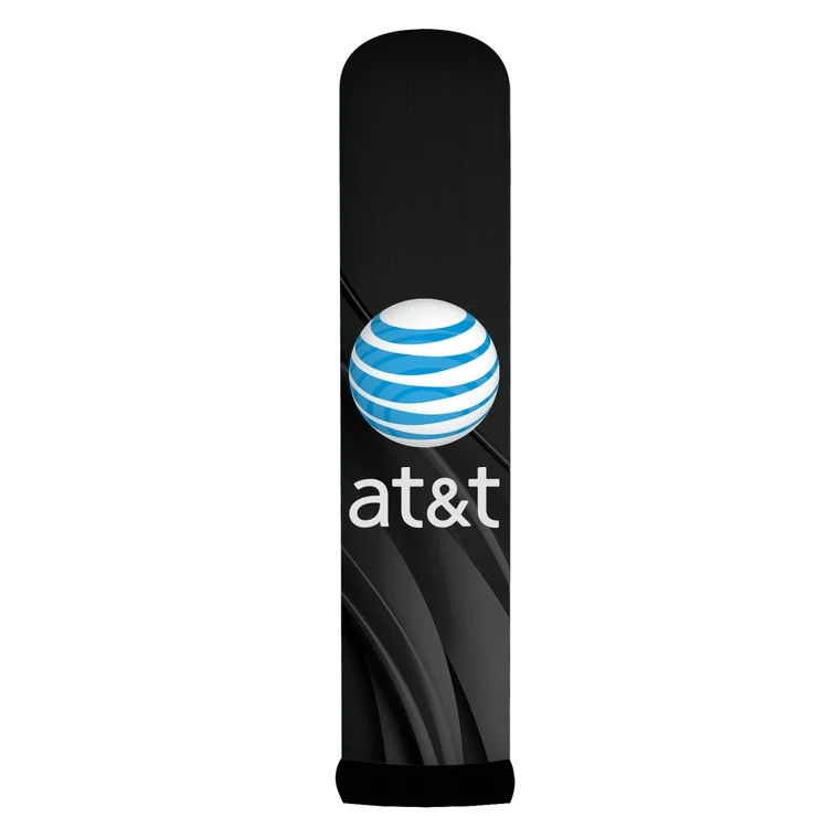 AirePin™ LED Inflatable Pillar, Totem_Black At_T - 10'H 1