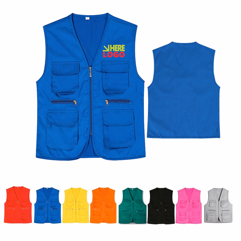 Summer Outdoor Work Safari Fishing Travel Photo Vest