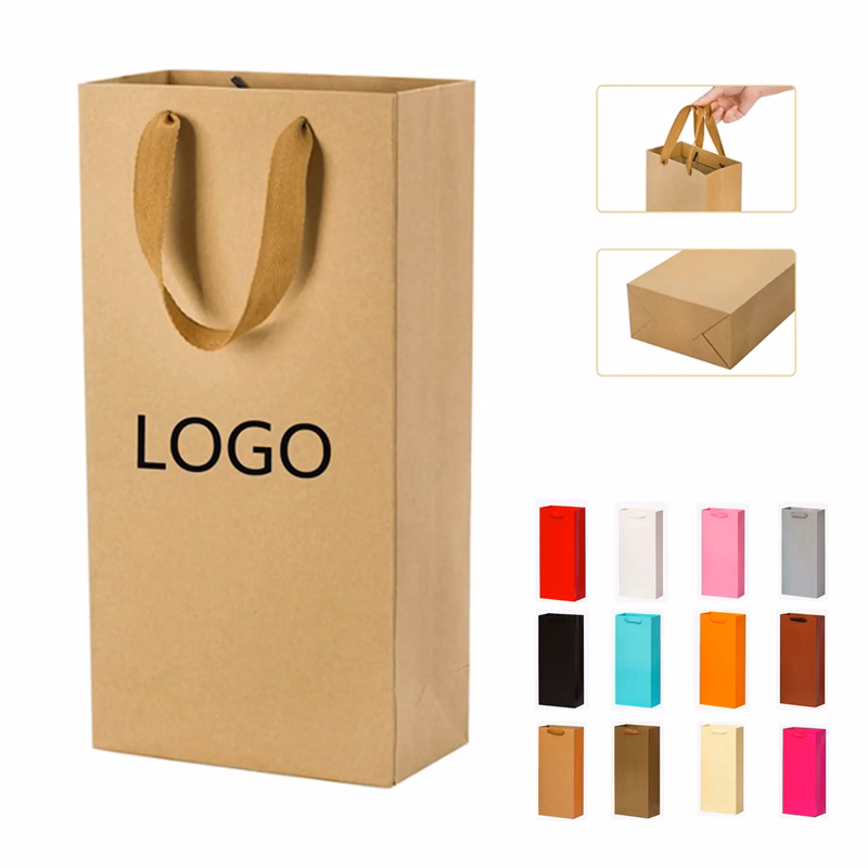 Wine Bottle Tote Bag