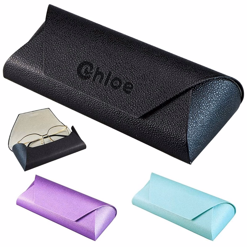 PU Leather Hard-Shell Portable Glasses Case