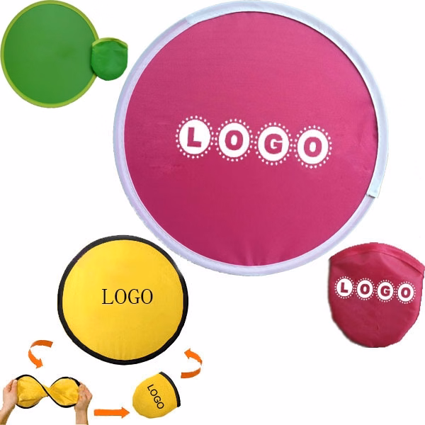 Folding Flying Disk With Pouch