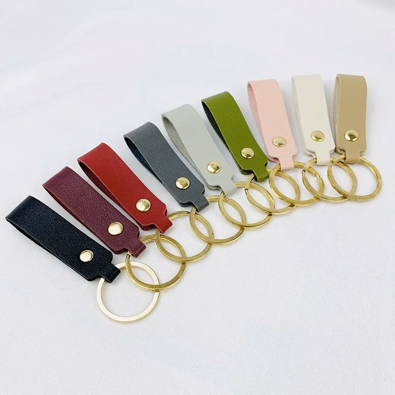 Colored plastic PP key chain Marking luggage tag
