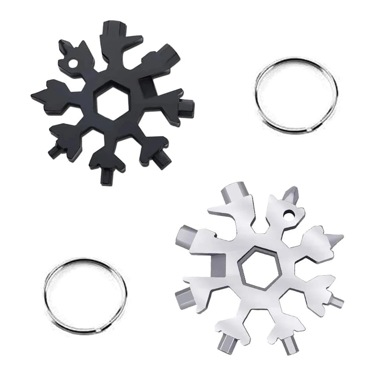 Snowflake Multi-Functional Key Chain MOQ 50PCS 1