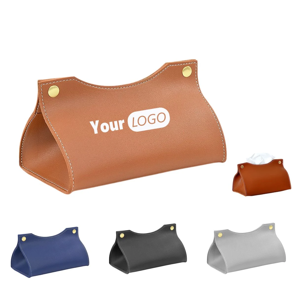 PU Leather Tissue Box 1