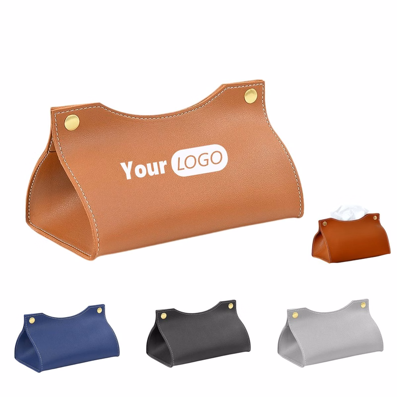PU Leather Tissue Box
