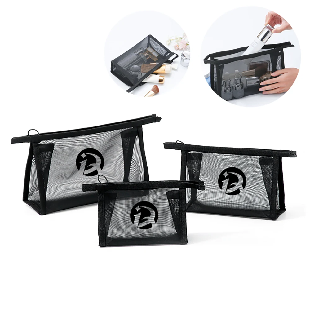Transparent Mesh Cosmetic Bag 1
