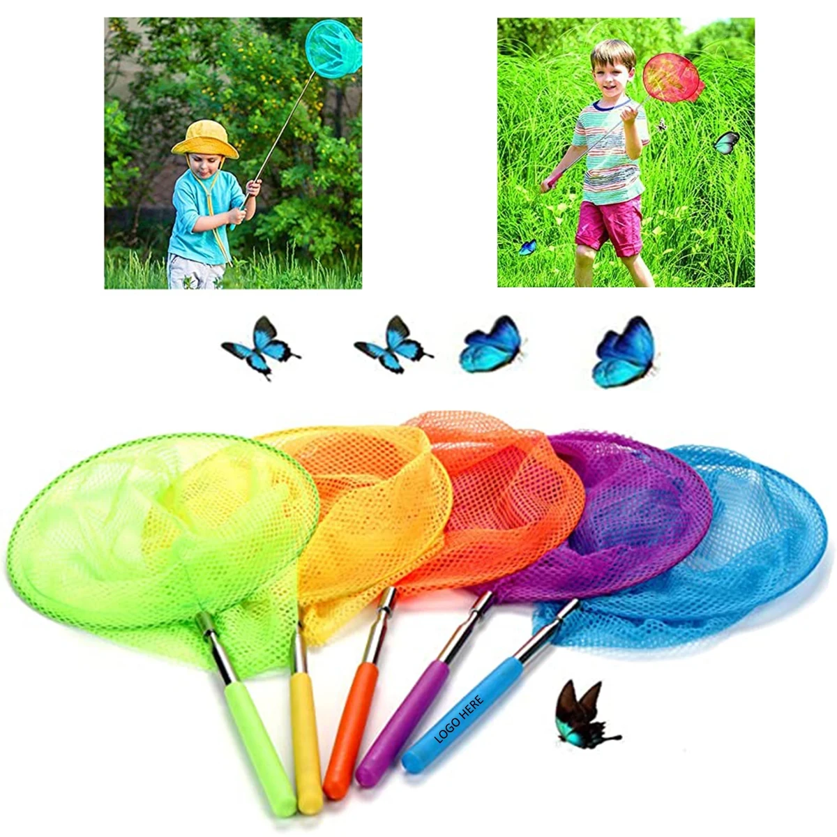 Kids Telescopic Butterfly Fishing Net 1