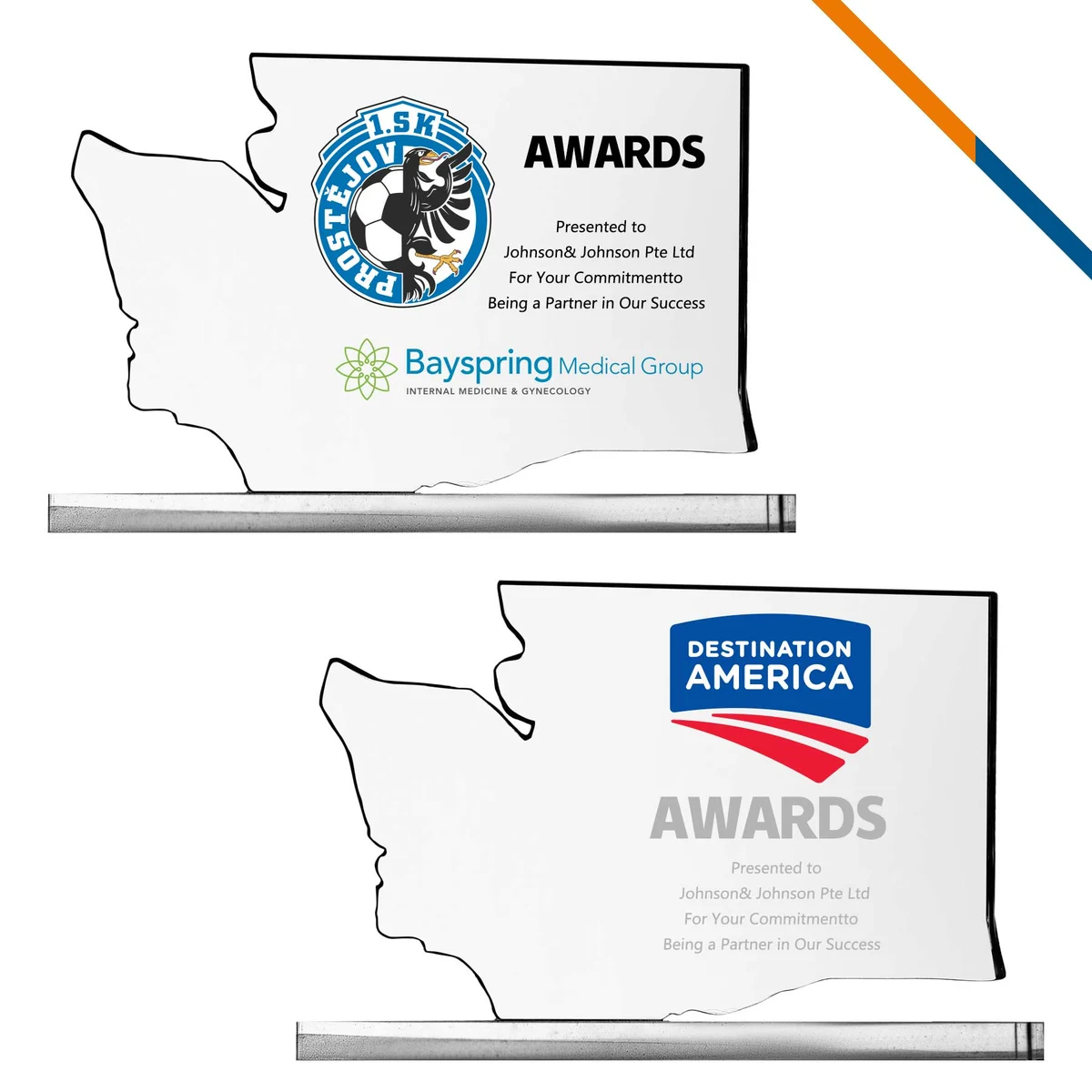 Arno Washington Crystal Award 1
