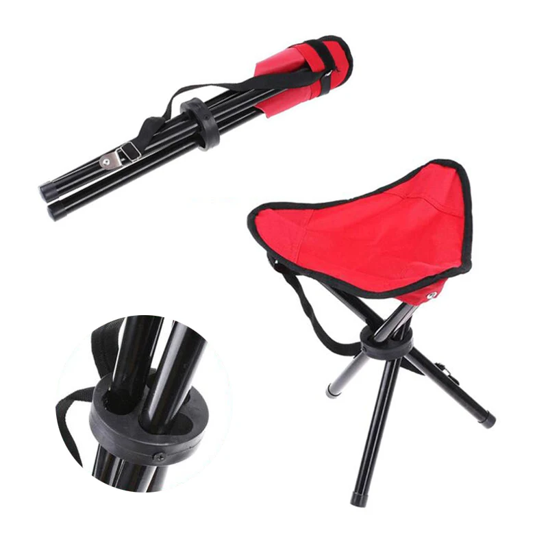 Portable Folding Chair Three-Legged Stool 1