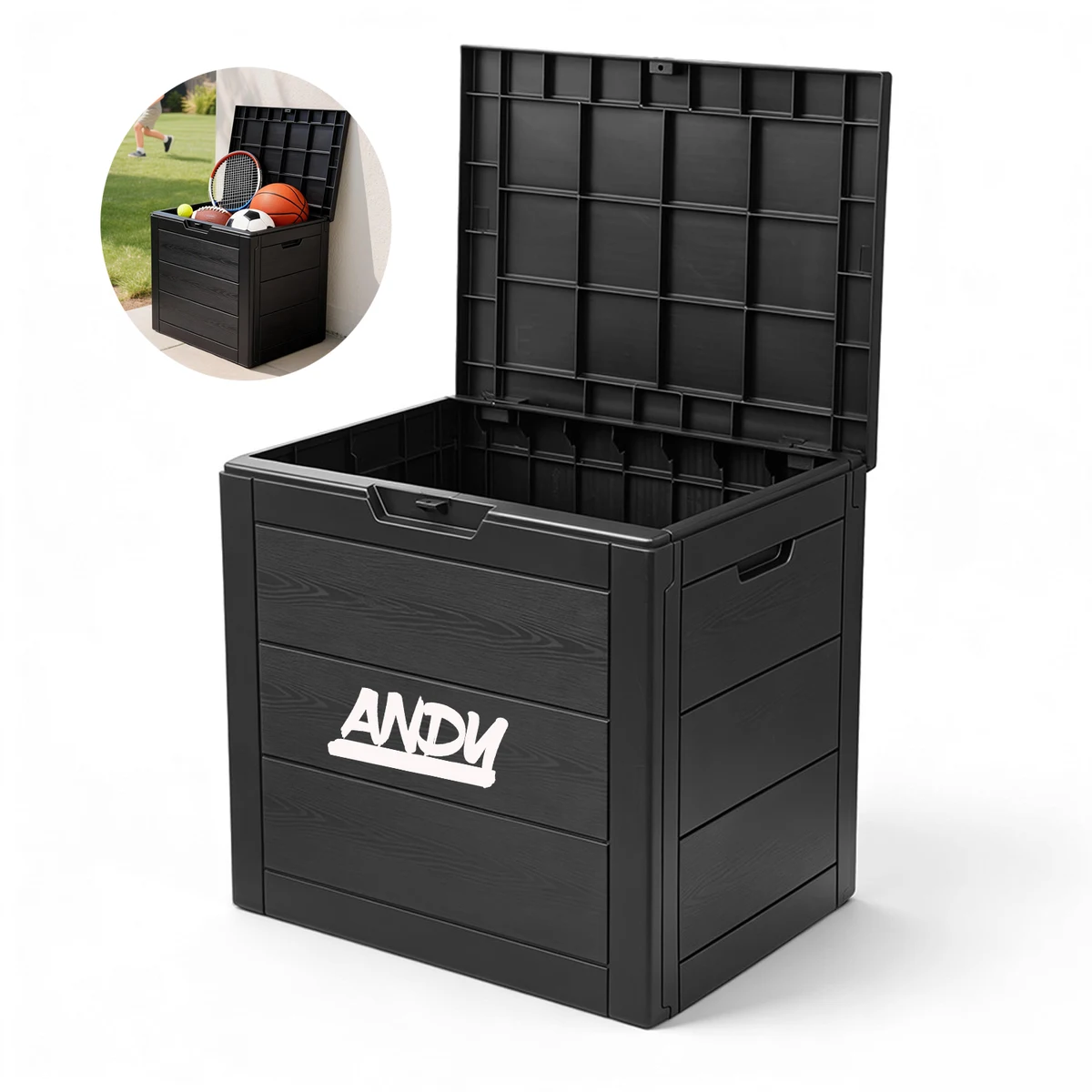 Plastic Hardware Tool Storage Box 1