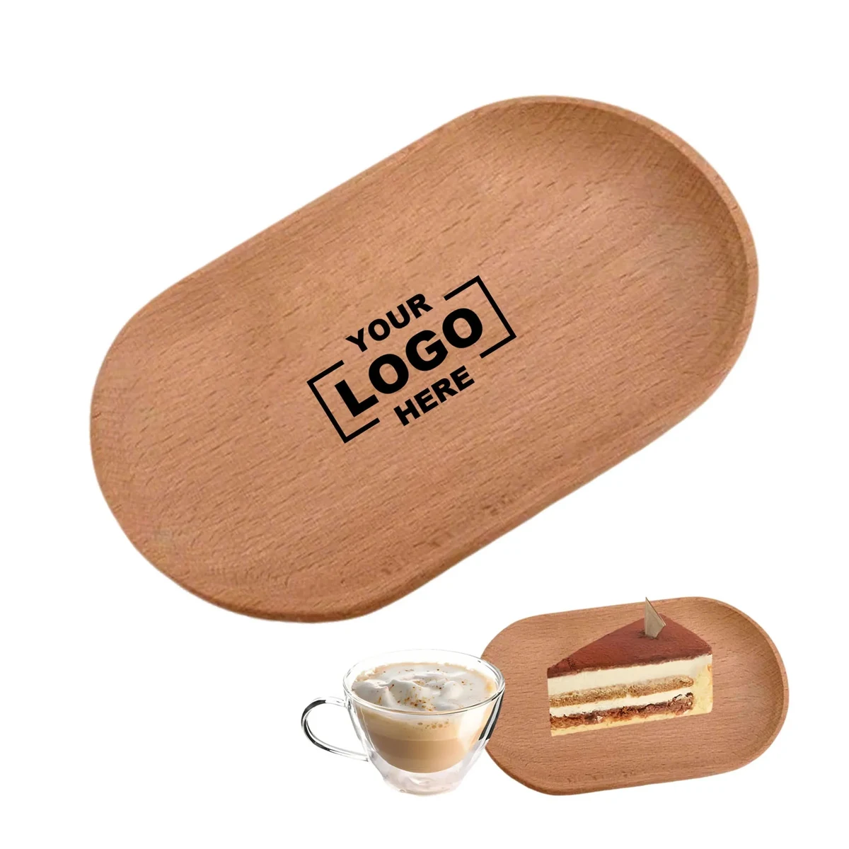 7.87" Wooden Dim Sum Tray 1