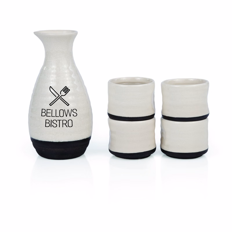 True® Fervor™: 5-Piece Sake Set
