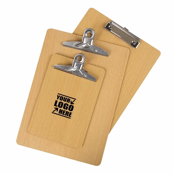 A4 Wood Grain Writing Clipboard
