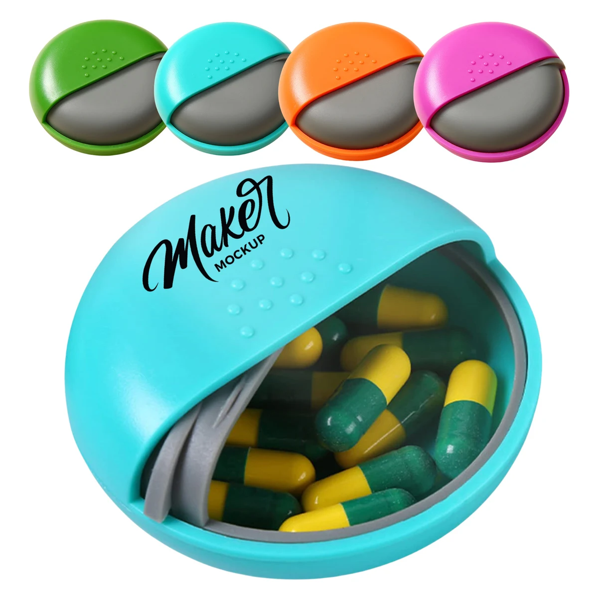 Portable Pill Case Container 1