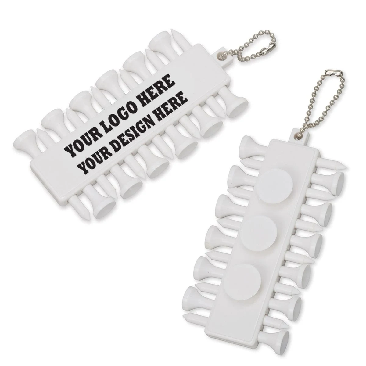 Personalized Golf Tee Storage Rack Holder 1