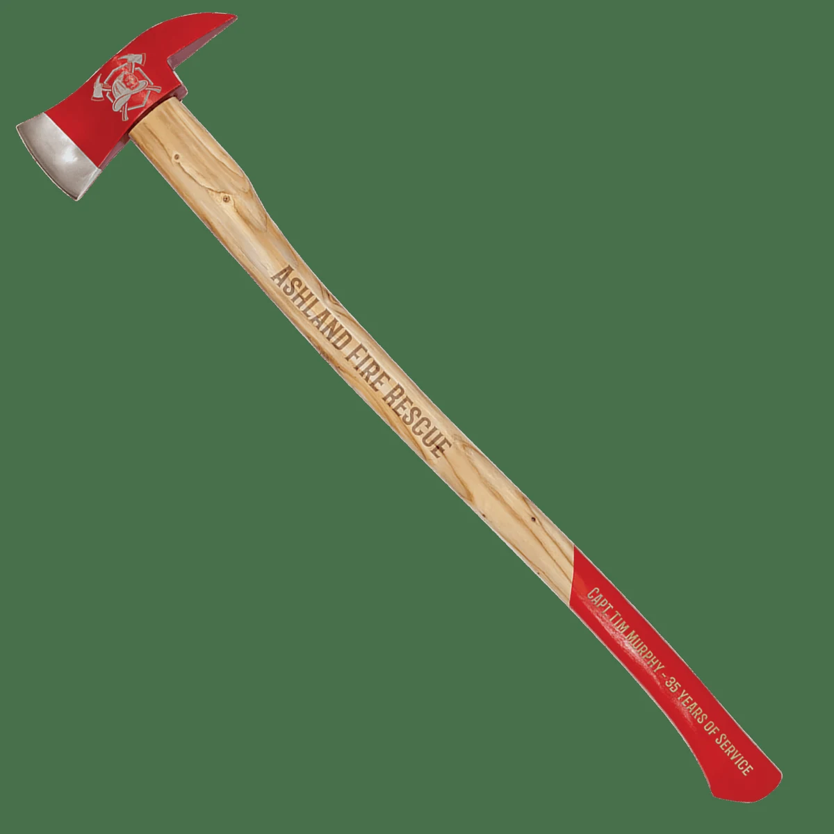 Bison River 36" Long Fireman Axe with Blade Guard 1