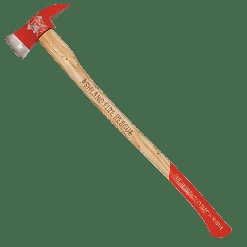 Bison River 36" Long Fireman Axe with Blade Guard