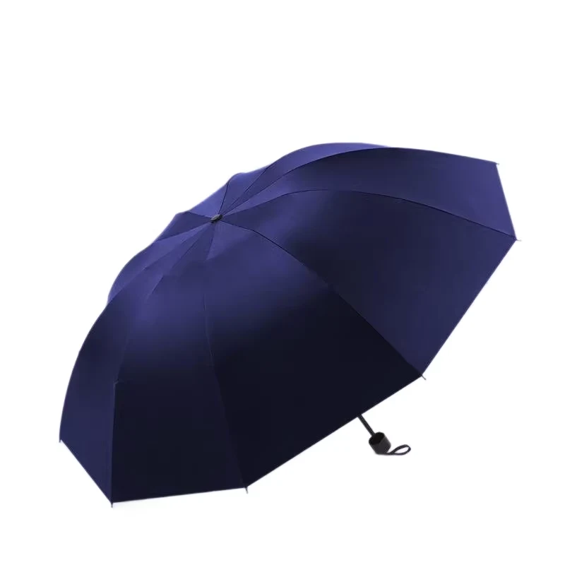 Custom 7-Fold Ultra-Light Capsule UV Protection Black Coating Umbrella 1