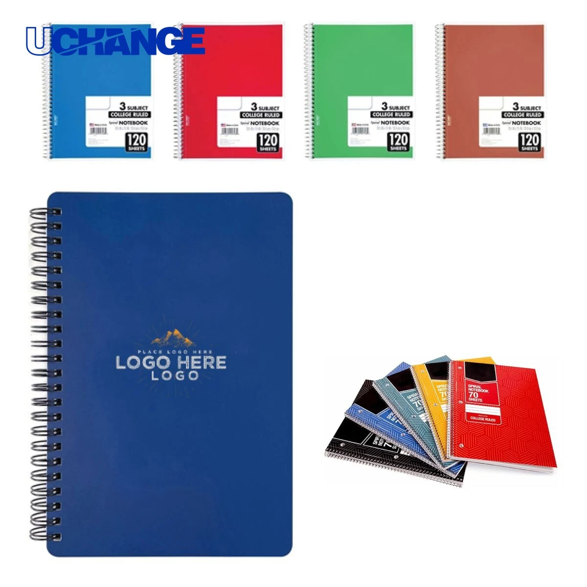 Promotional Wire Bound Notebook Journal for Events (10x6) 1