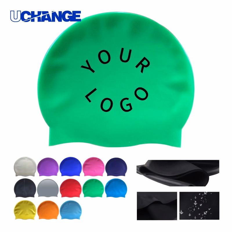 9 Inch Silicone Swimming Cap for Swim Training