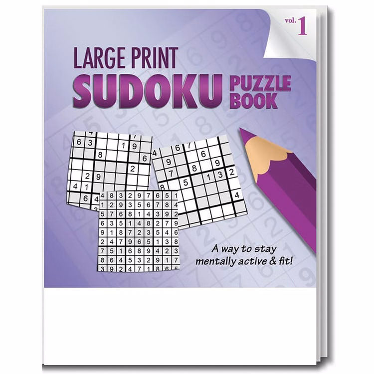 Sudoku Puzzle Books - 32 Pages Large Print