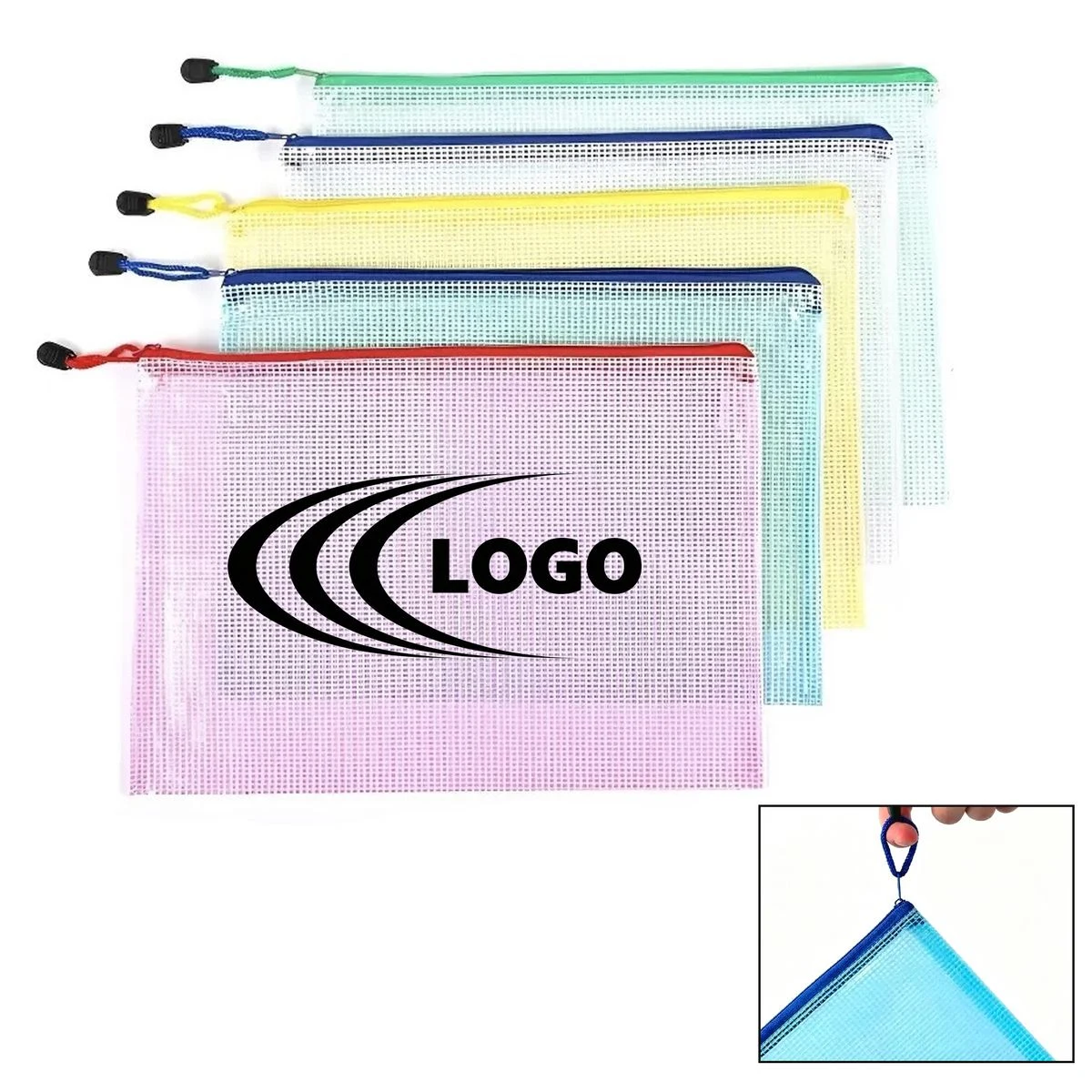 Waterproof A4 Zipper File Bag 1
