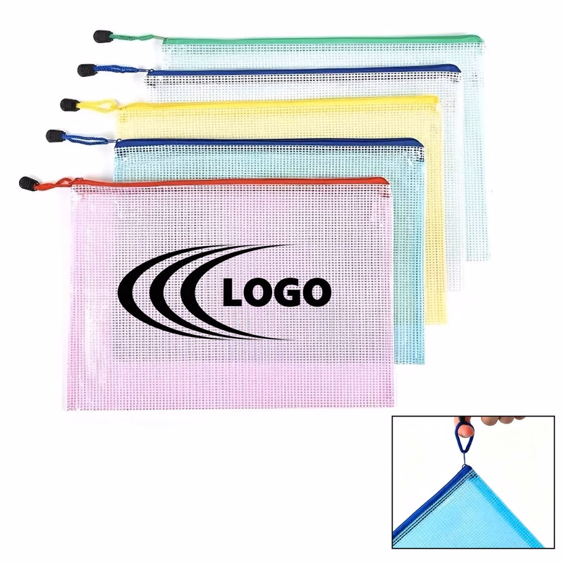Waterproof A4 Zipper File Bag
