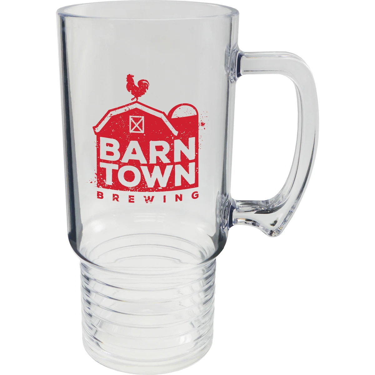 18oz Plastic Ringed Mug with Handle 1